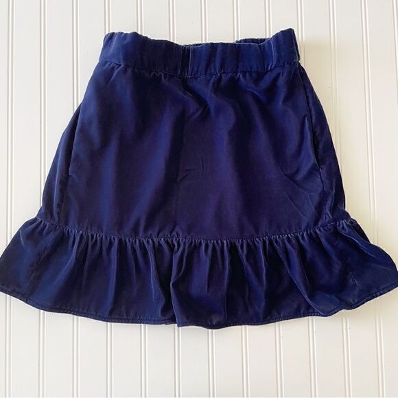 J. Crew Velour Skirt - Vivid Ink - Size XXS - Picture 1 of 4